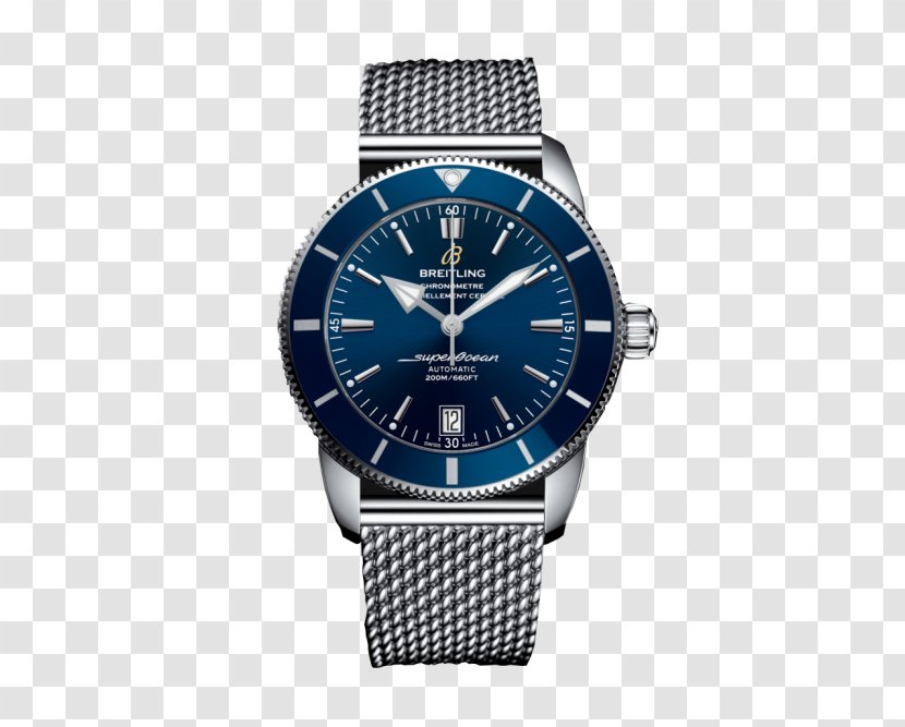 Breitling SA Superocean Chronometer Watch Chronograph Transparent PNG