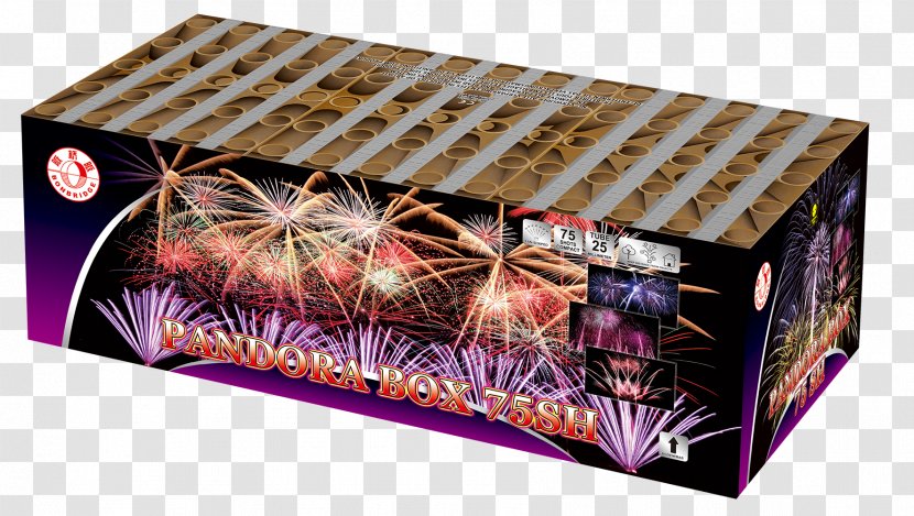 Pandora's Box Fireworks Cardboard - Price - Importer Transparent PNG