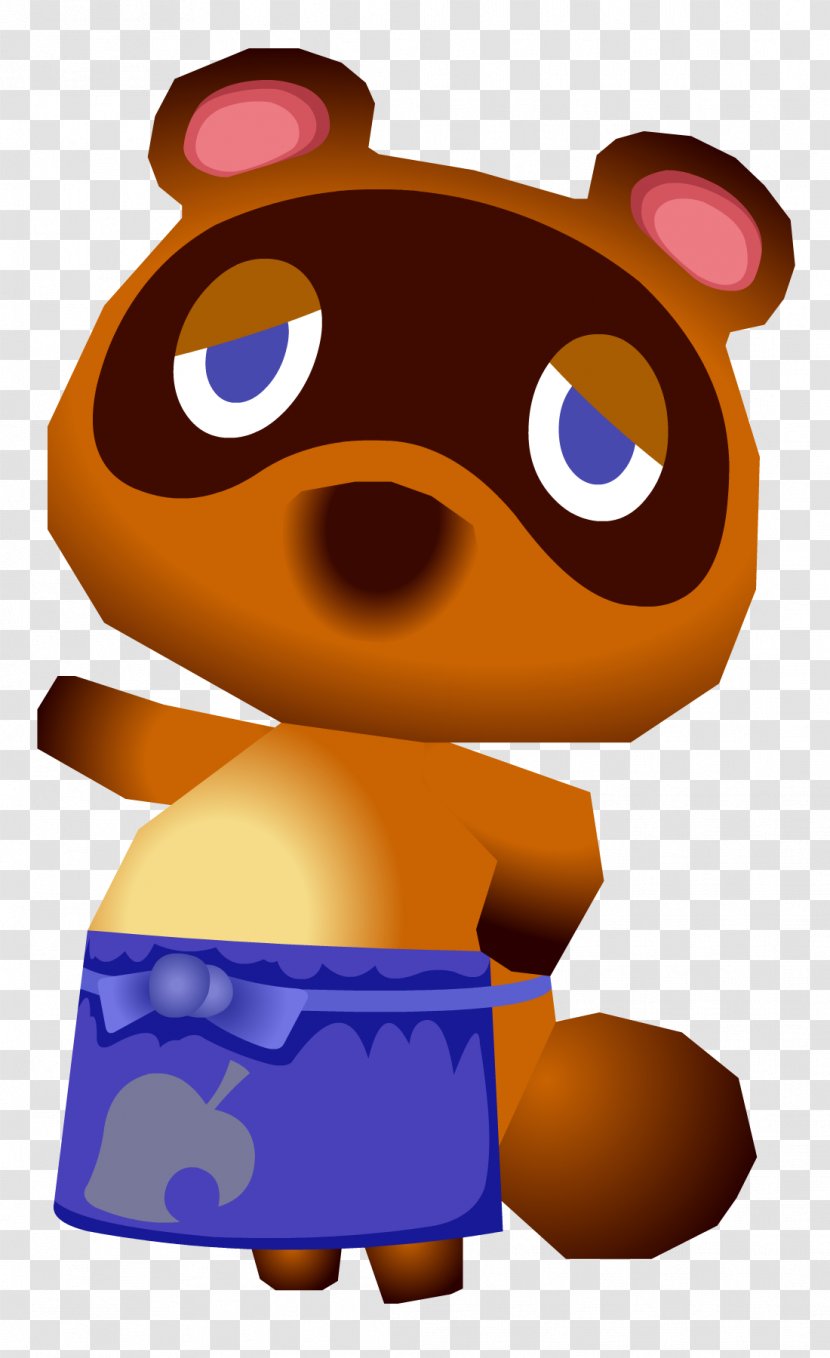Tom Nook Animal Crossing: New Leaf Minecraft Wild World - Watercolor Transparent PNG