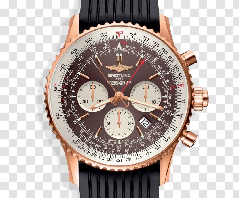 Breitling SA Double Chronograph Watch Navitimer - Accessory Transparent PNG