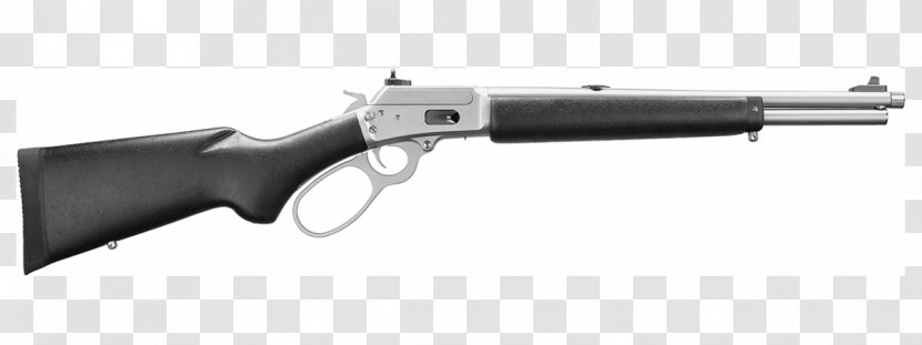 Marlin Firearms Model 1894 Lever Action .357 Magnum - Silhouette - Weapon Transparent PNG