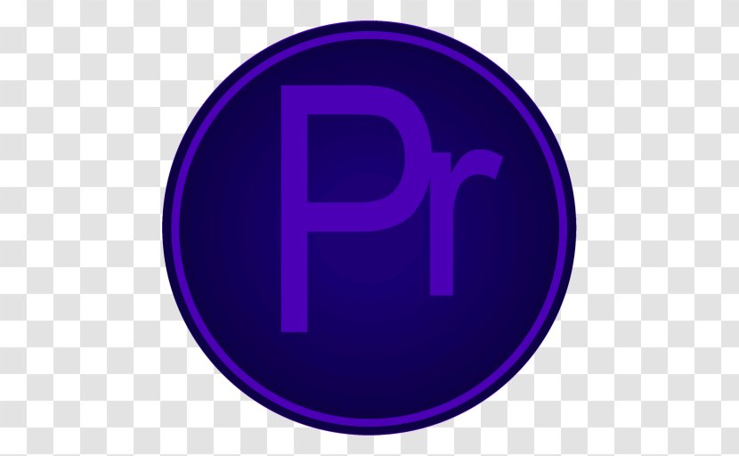 Purple Symbol Electric Blue - Violet - Adobe Pr Transparent PNG