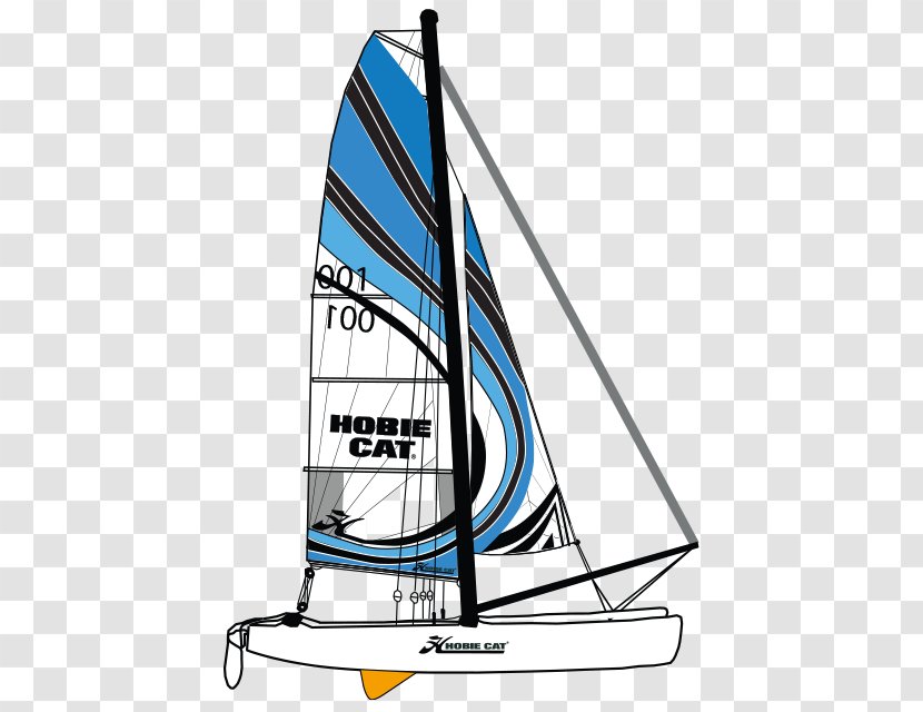 Sailing Hobie Cat Catamaran Regatta - De Sport - Sail Transparent PNG