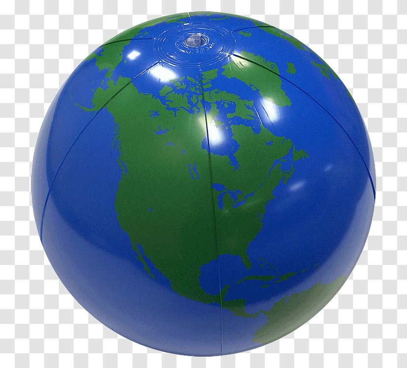 Globe World Map Beach Ball /m/02j71 - Oceans Transparent PNG