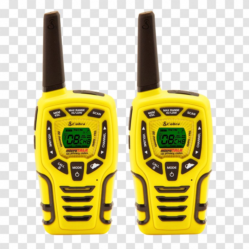 Two-way Radio Walkie-talkie Family Service General Mobile Midland - Technology Transparent PNG