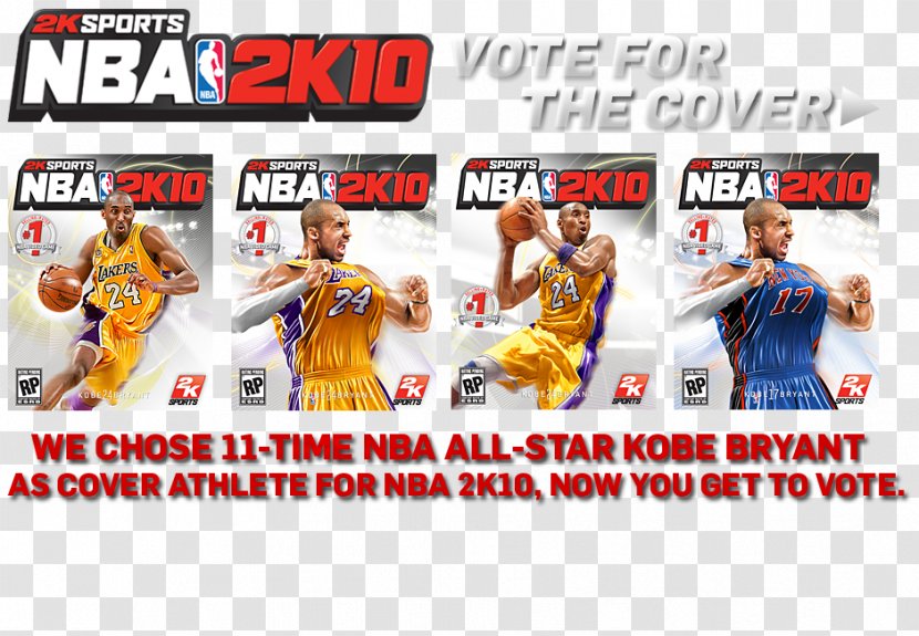 NBA 2K10 Wii Team Sport Advertising - Sports Transparent PNG