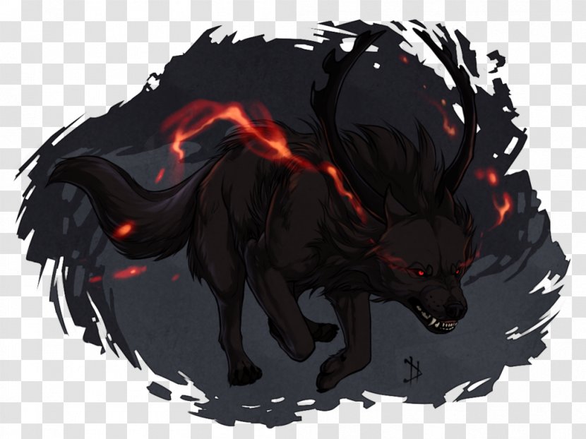 Dog Demon Graphics Illustration Drawing - Hellhound Transparent PNG