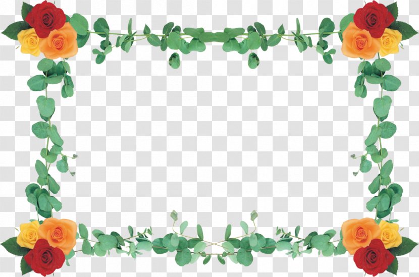 Clip Art Image Vector Graphics Design - Ornament - Floral Frame Transparent PNG