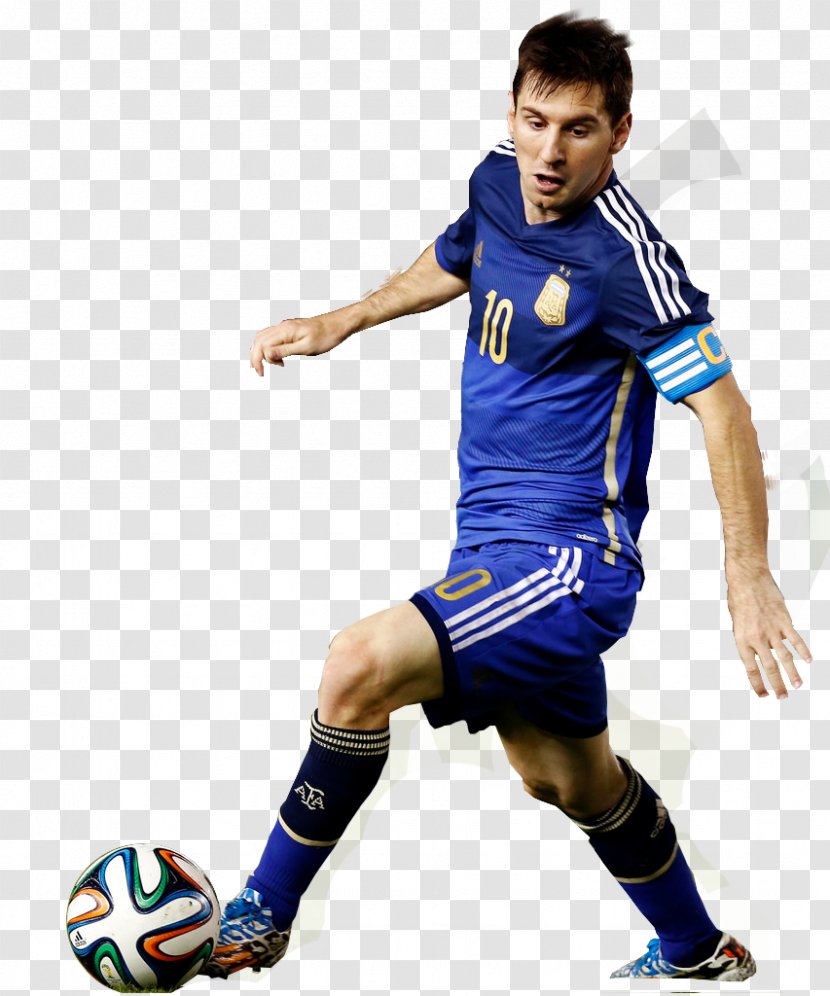 Lionel Messi Football Player Jersey - Fc Barcelona Transparent PNG