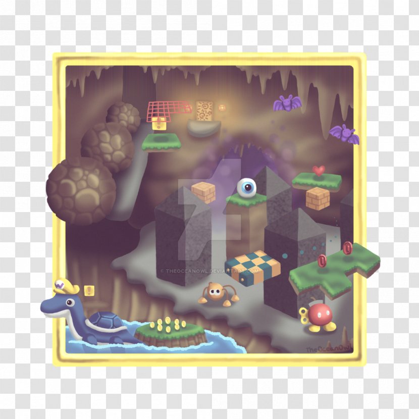 Super Mario 64 Nintendo Bros. Cave - Bros Transparent PNG