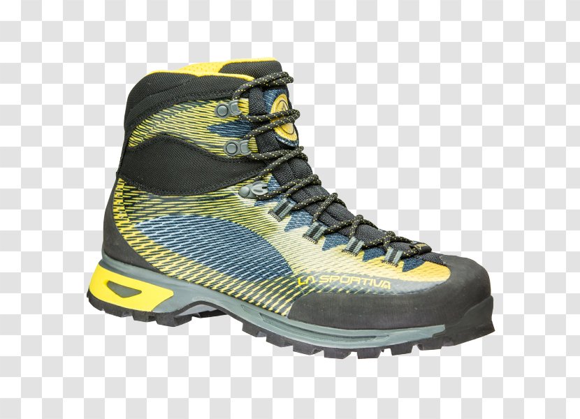 Gore-Tex Hiking Boot La Sportiva W. L. Gore And Associates Mountaineering - Textile - Yellow Black Transparent PNG