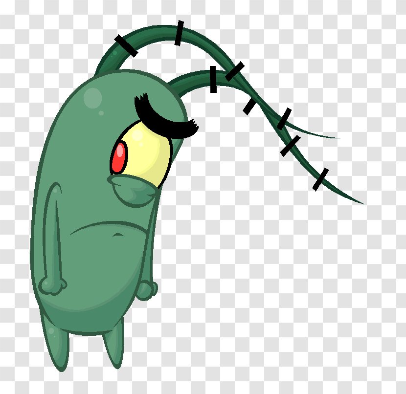 Plankton And Karen Sticker Telegram Clip Art - Artwork - Beak Transparent PNG