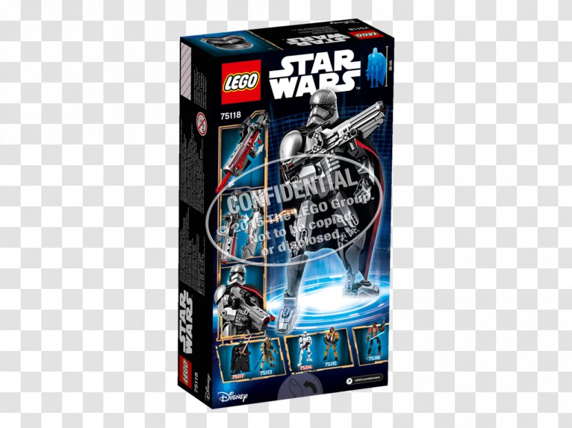 Captain Phasma Poe Dameron Lego Star Wars: The Force Awakens Rey - Wars Last Jedi - Toy Transparent PNG