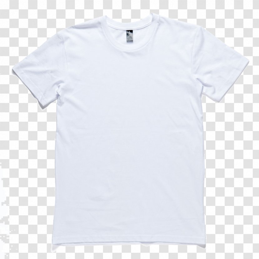 T-shirt White Crew Neck Top - T Shirt Transparent PNG