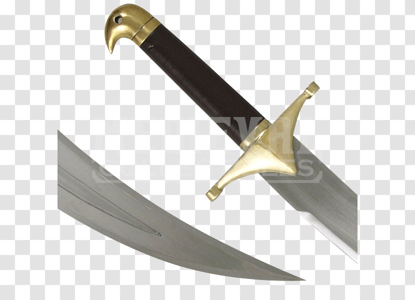 Saracen Scimitar Sword Middle Ages Weapon - Cutlass Transparent PNG