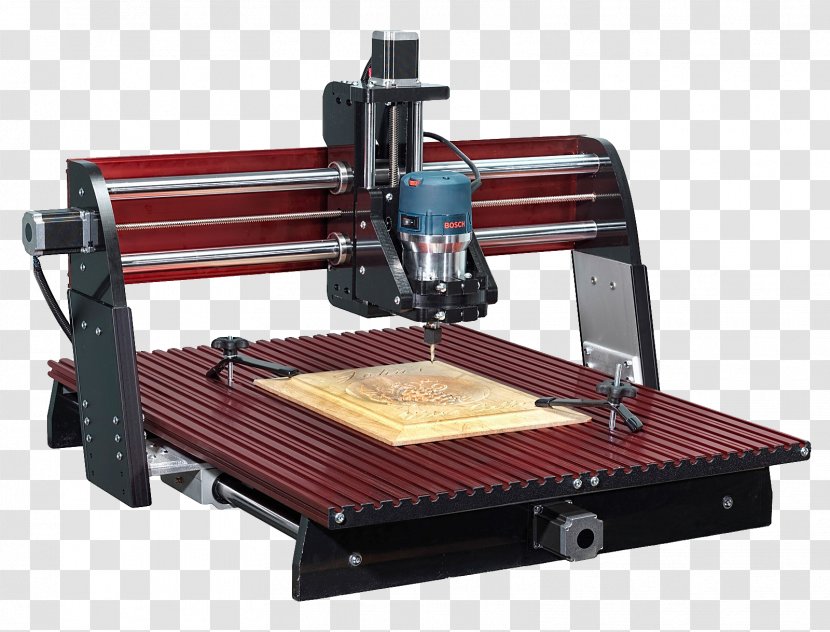 Computer Numerical Control CNC Router Spindle Machine - Woodworking - Sawstop Transparent PNG