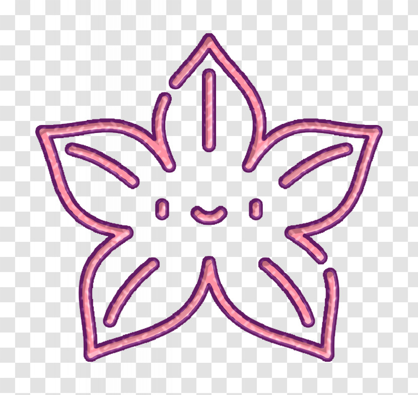 Flower Icon Tropical Icon Transparent PNG