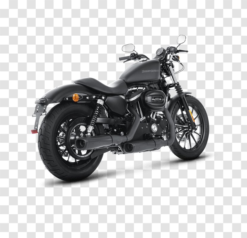 Exhaust System Tire Harley-Davidson Sportster Motorcycle - Automotive Wheel Transparent PNG