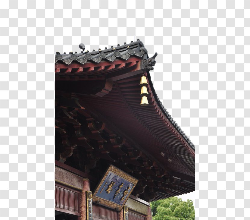 Leifeng Pagoda Japanese Chinese Temple - Architecture - Roof Bell Transparent PNG