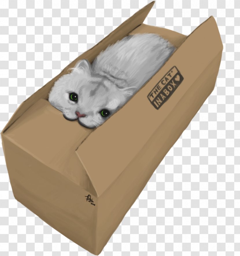 Cardboard Carton - Cat Box Transparent PNG