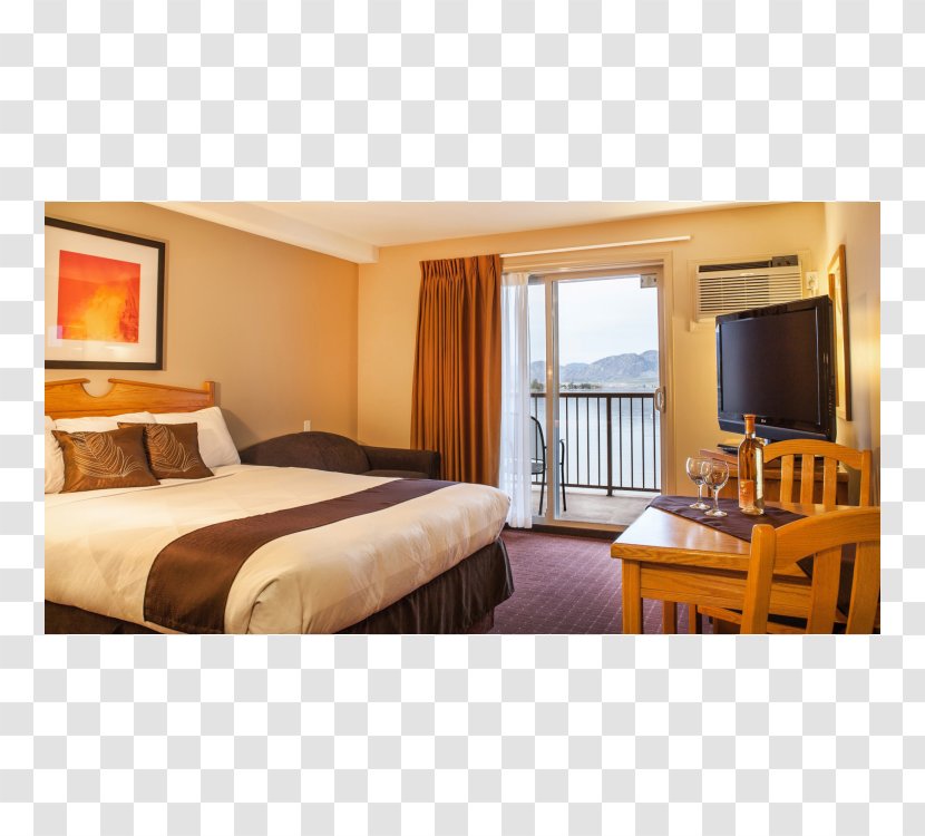 Coast Osoyoos Beach Hotel Spotted Lake Expedia - Bed Frame Transparent PNG