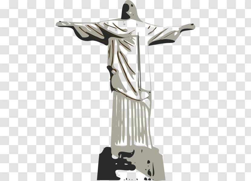 Christ The Redeemer Statue Clip Art - Symbol - Brazil Landmark Transparent PNG