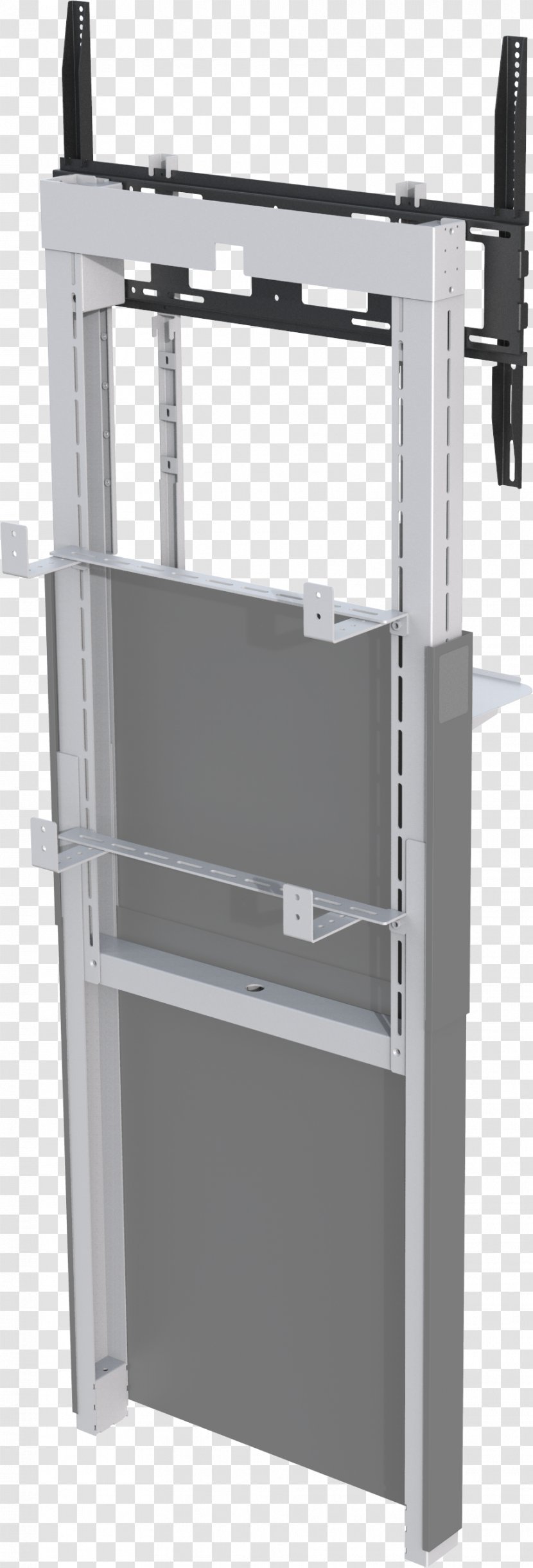Vision Shelf Flat Panel Display Flexibility Metal - Shelving - Copywriter Floor Panels Transparent PNG