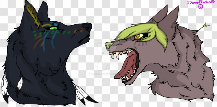 Werewolf Carnivora Cartoon Demon - Mythical Creature Transparent PNG