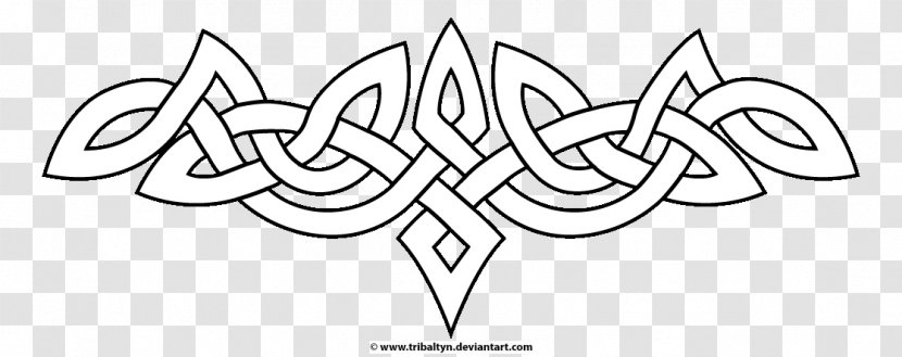 Celtic Knot Celts Art Line - Plant - TRIBAL LINE Transparent PNG
