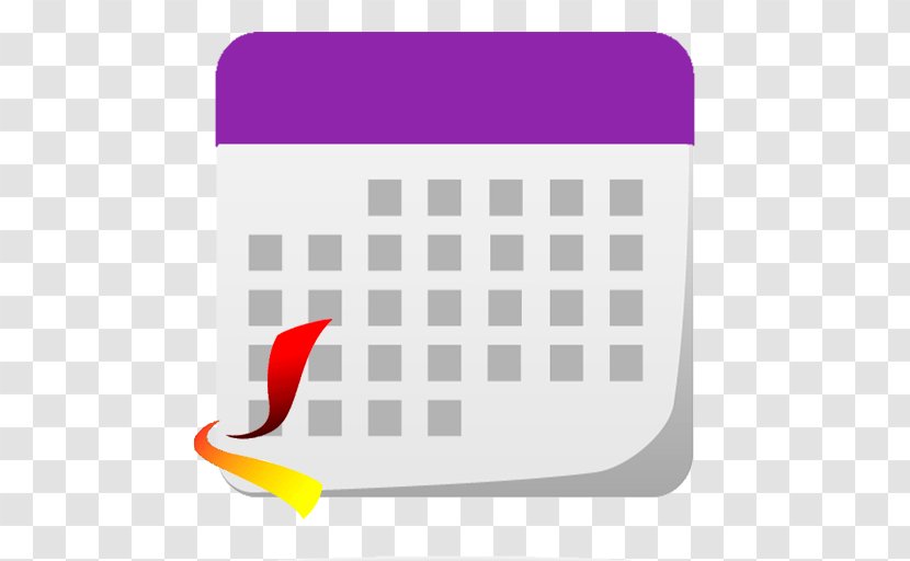Google Calendar Icon - Design - Paper Product Magenta Transparent PNG