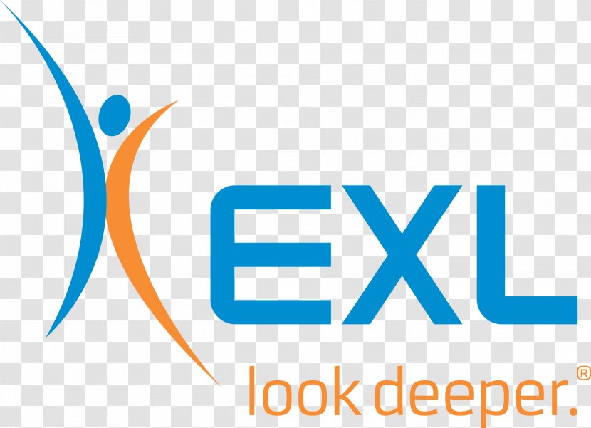 Logo EXL Brand Product Analytics - Area - Financial Institution Transparent PNG
