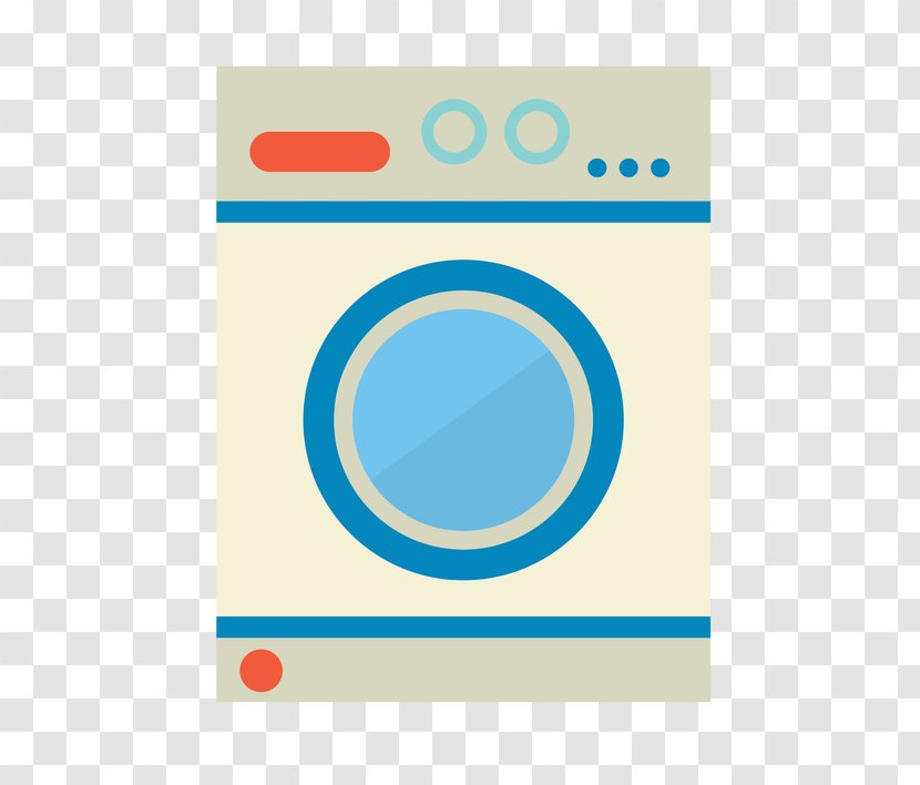 Brand Circle Area Font - Material - Vector Drum Washing Machine Transparent PNG