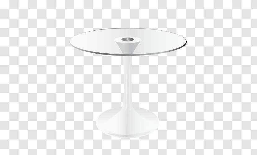 Angle - Table - Round Glass Transparent PNG