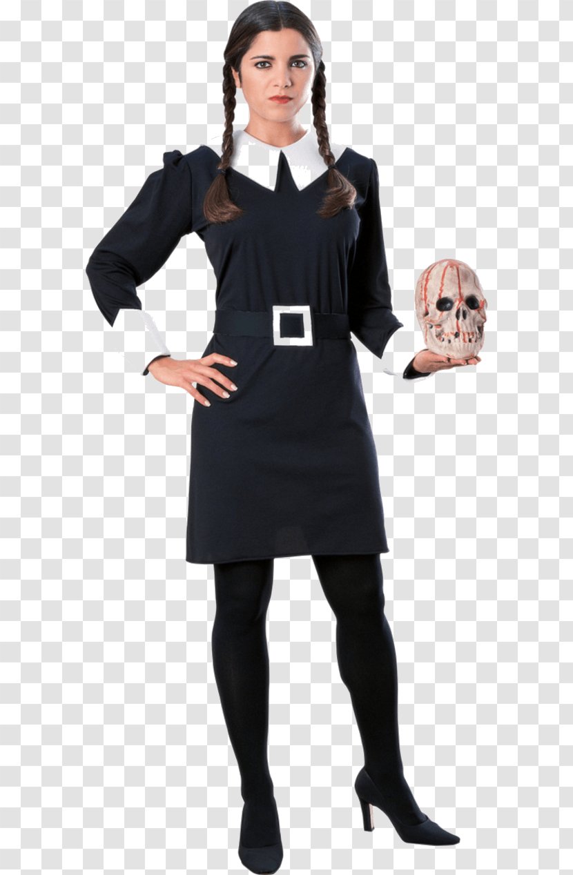 Wednesday Addams The Family Halloween Costume Dress Transparent PNG