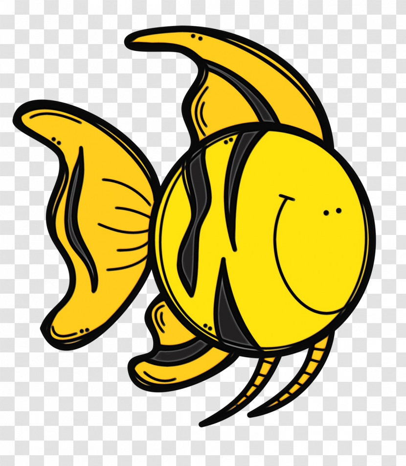 Insect Cartoon Yellow Transparent PNG