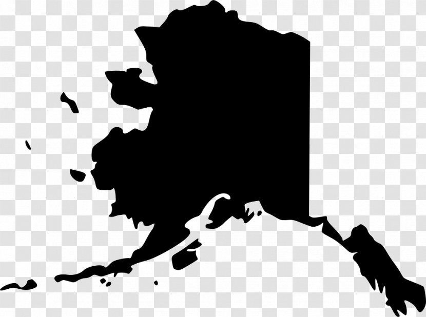 Flag Of Alaska Vector Map - United States Transparent PNG