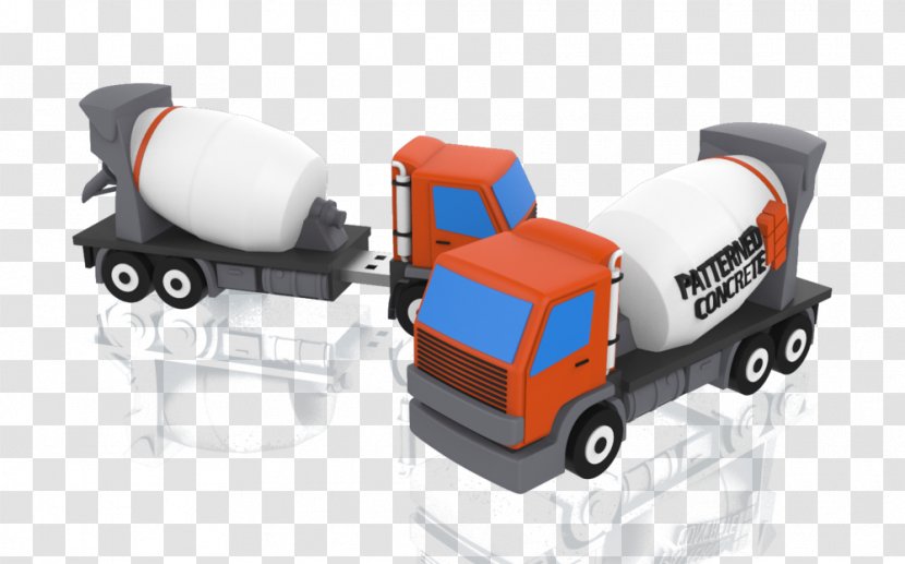 Model Car Cement Mixers Motor Vehicle Betongbil - Automotive Design Transparent PNG