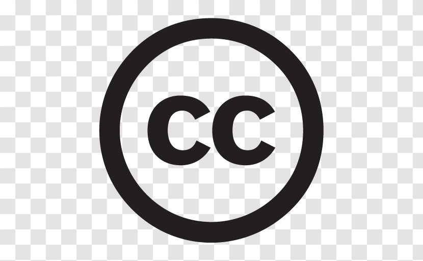 Creative Commons License Copyright Wikimedia - Public Domain Transparent PNG
