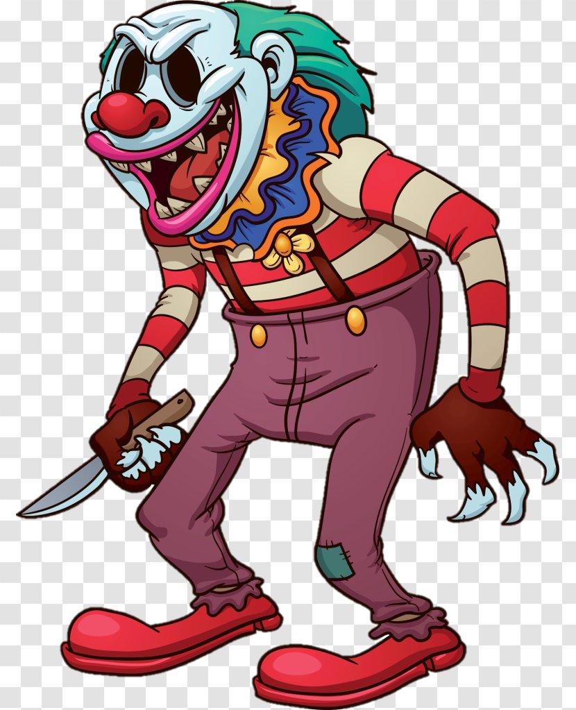 Evil Clown Clip Art Transparent PNG
