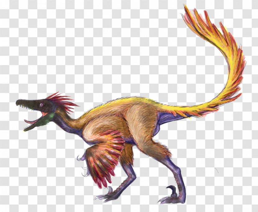 Velociraptor Utahraptor Dromaeosaurus Troodon Dinosaur - Mythical Creature Transparent PNG