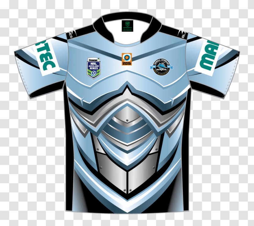 Jersey 2018 NRL Season Cronulla-Sutherland Sharks 2017 2016 Auckland Nines - Rugby - Melbourne Storm Transparent PNG