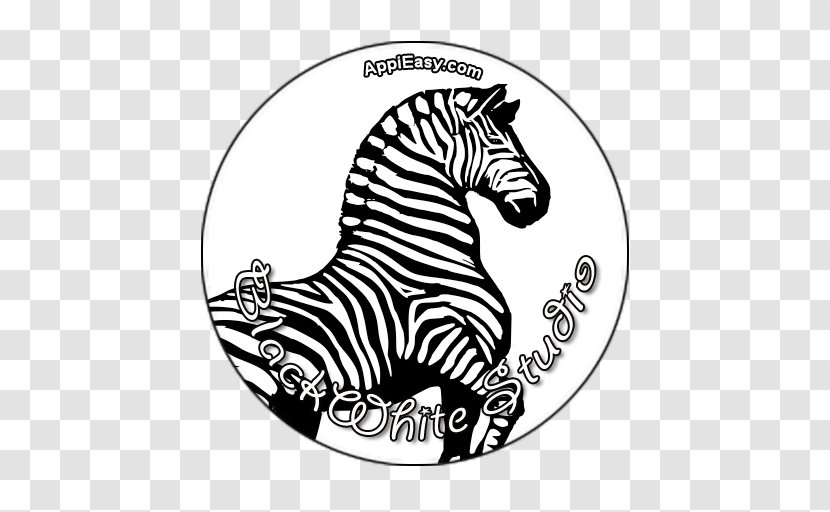 Horse Zebra Coloring Book ABC Clip Art - Abc Transparent PNG