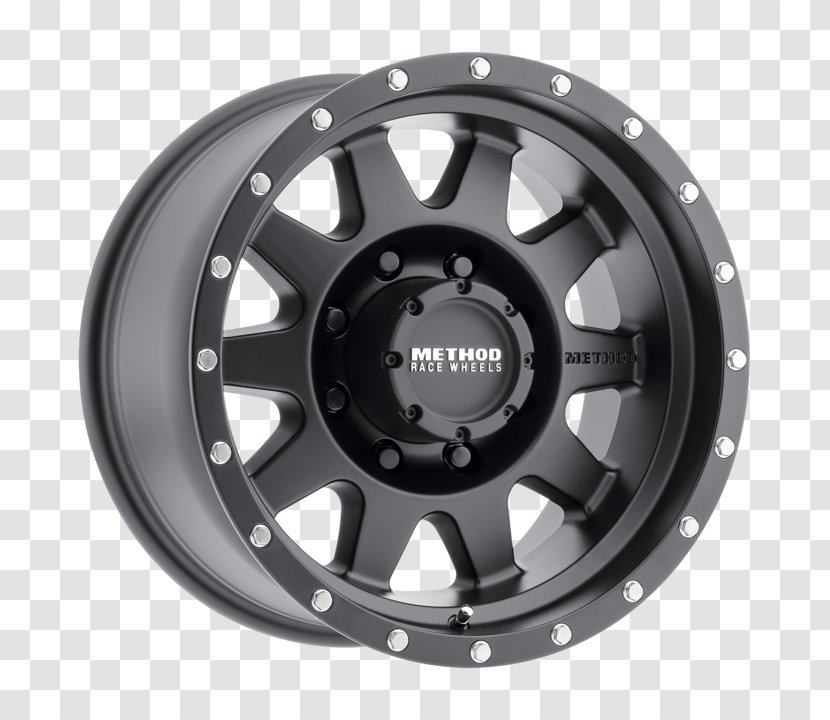 Car Alloy Wheel Rim Spoke - Tire - Matte Finish Transparent PNG