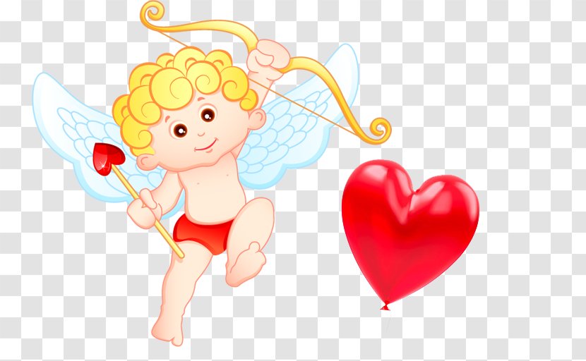 Cupid Love Clip Art - Watercolor Transparent PNG