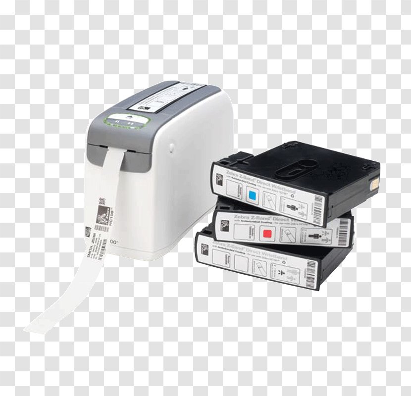 Zebra Technologies Label Printer Thermal Printing - Wristband Transparent PNG