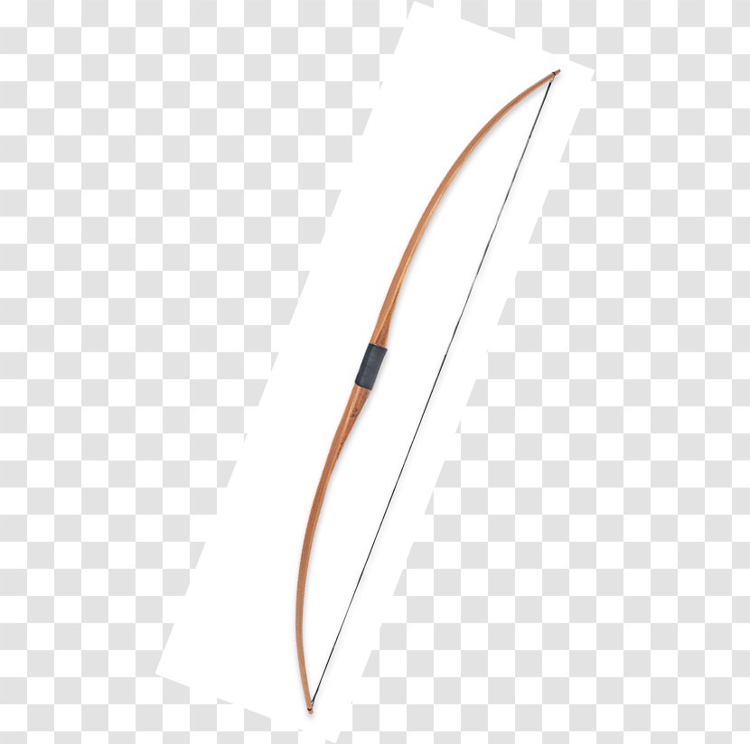 Longbow Ranged Weapon Bow And Arrow Line Transparent PNG
