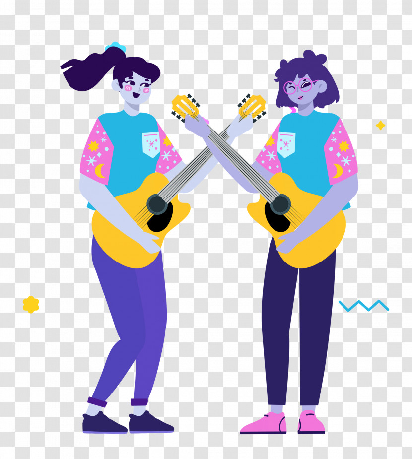 Music Guitar Party Time Transparent PNG