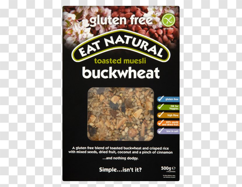 Muesli Breakfast Cereal Gluten-free Diet Buckwheat Transparent PNG