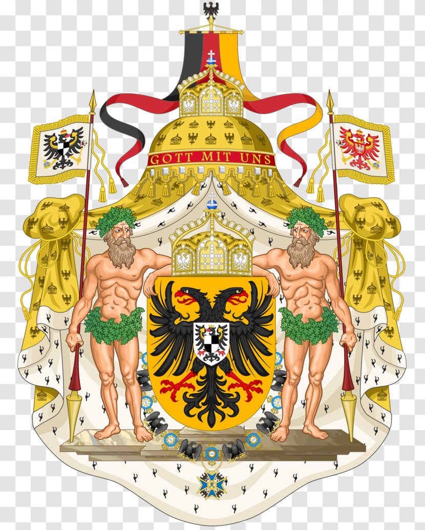 German Empire Coat Of Arms Germany Emperor - William I - Flag Transparent PNG