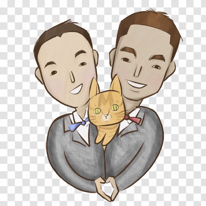 Human Marriage Thumb Boyfriend Friendship - Frame - Cartoon Transparent PNG